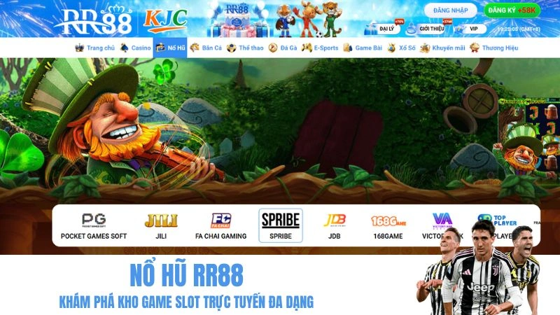 Nổ Hũ RR88 – Khám Phá Kho Game Slot Trực Tuyến Đa Dạng 2026
